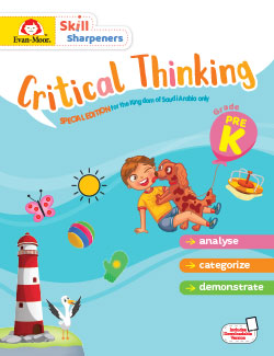 EVAN MOOR – SKILL SHARPENERS CRITICAL THINKING gRADE PREK – KSA ONLY