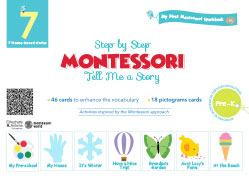 My First Montessori Workbook