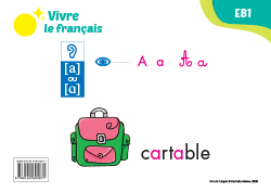 Vivre le français EB1 – Nouvelle Édition